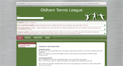 Desktop Screenshot of oldham.tennis-league.org