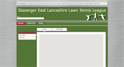 Desktop Screenshot of eastlancs.tennis-league.org